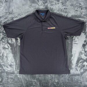 Port Authority Gray Polo Shirt Men XL Family Dollar Store Employee Work Team
